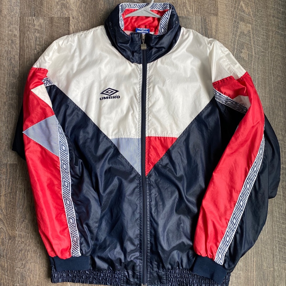 Vtg 80’s Umbro Men’s Fleece jacket